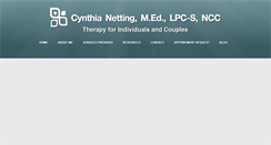 Desktop Screenshot of cynthianettingcounseling.com
